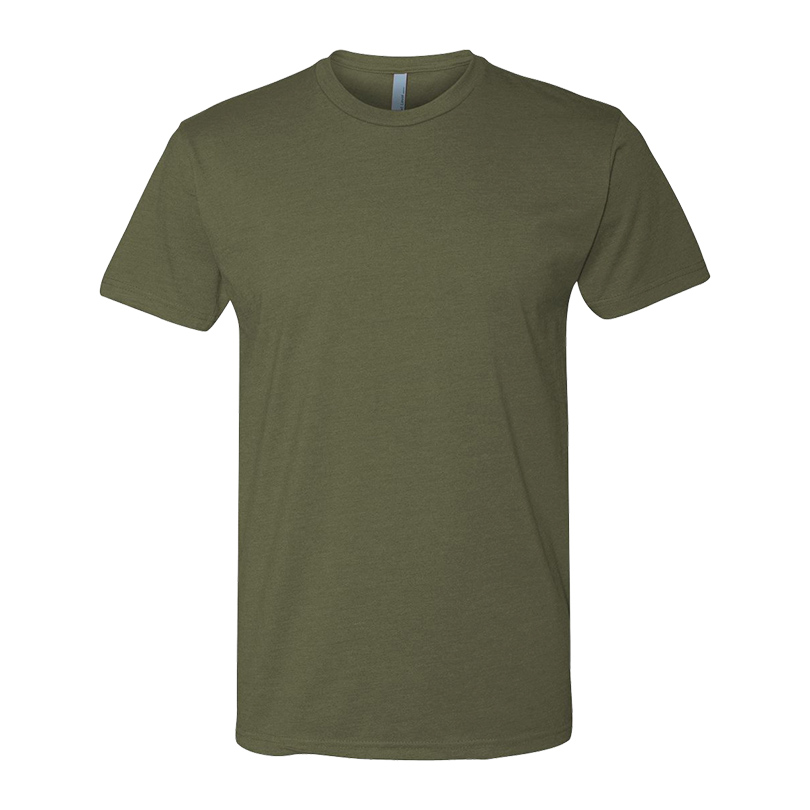 Next Level Unisex tshirt in Military Green
