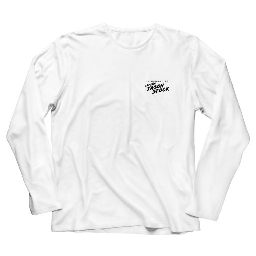 The Full Send on Stock Island with Captain Jason Stock on White A4 Longsleeve Microfiber - Front Design